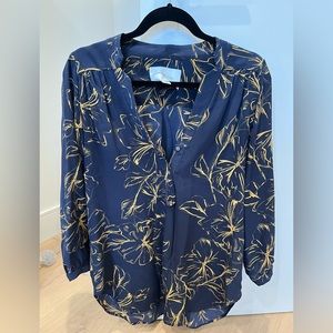 Amour Vert Kaya Washable Silk Blouse